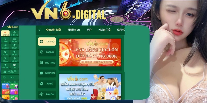 VN6 mang đến nhiều ưu đãi khủng cho bet thủ VN6 mang đến nhiều ưu đãi khủng cho bet thủ