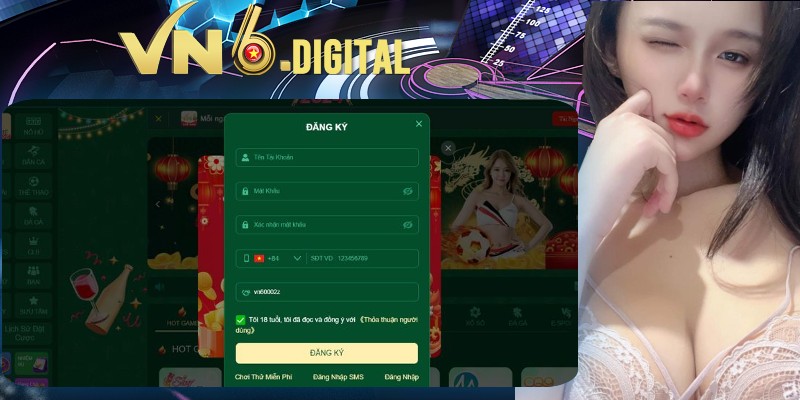 Hướng dẫn đăng ký VN6 chi tiết Hướng dẫn đăng ký VN6 chi tiết