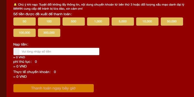 Lưu ý thanh toán đúng hạn mức quy định của nhà cái Lưu ý thanh toán đúng hạn mức quy định của nhà cái